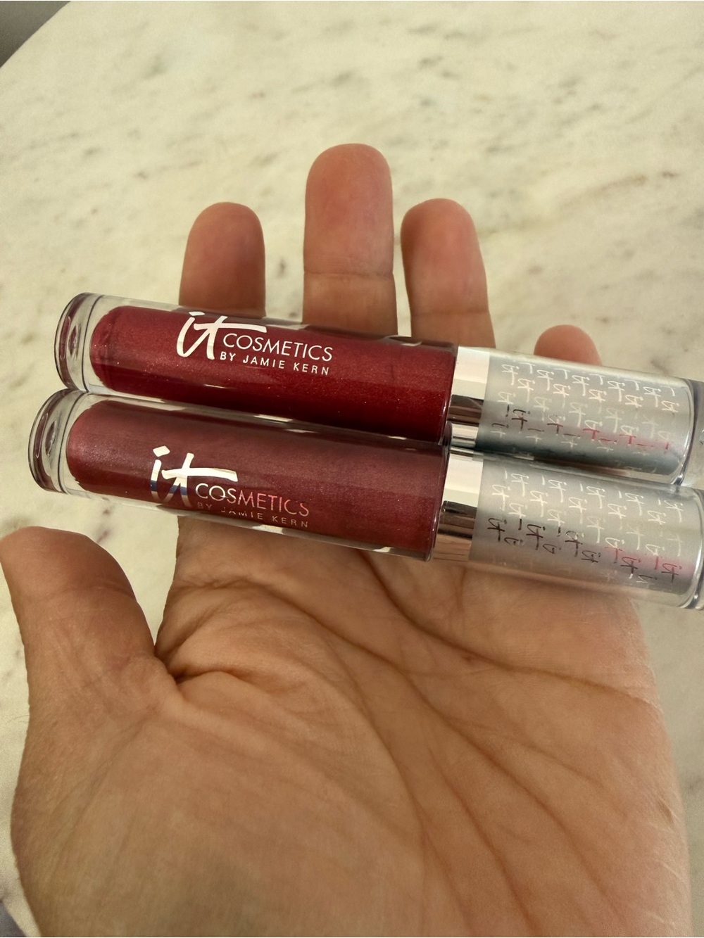 IT Cosmetics Discontinued Vitality Butter Gloss Lip I BELIEVE & RUBY SLIPPERS